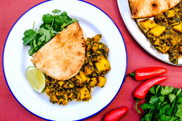 Traditional Authentic Indian Vegetarian Curry