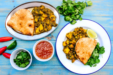 Traditional Authentic Indian Vegetarian Curry
