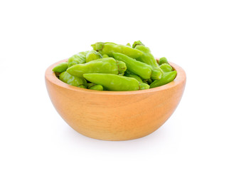 Fresh chilli isolated on white background