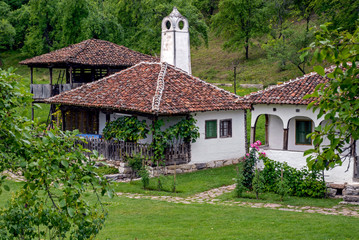Fototapeta premium Old Serbian houses