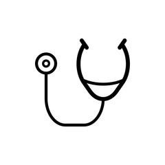 stethoscope icon trendy