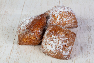 Delicious baked muffins