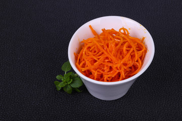 Korean cattot snack salad