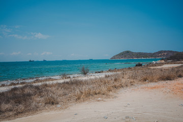 beach and sea