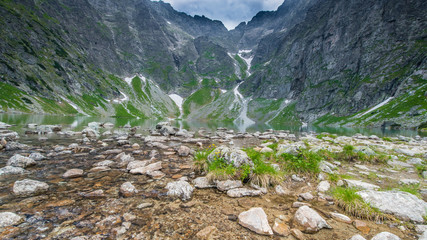 mountain lake in the mountains