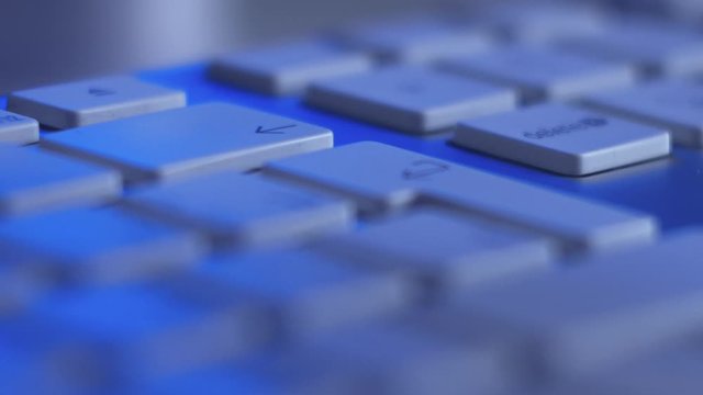 Macro Shot of Editing Text or Email or Internet Message, Erasing Symbols