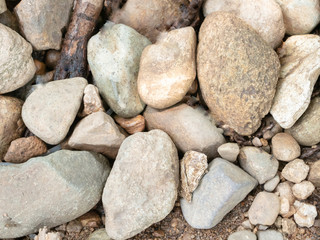 Colorful stones on the background