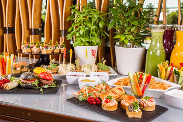 Starters -  canapes and other snacks