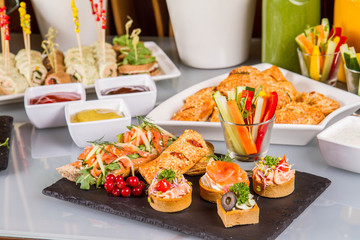 Starters -  canapes and other snacks