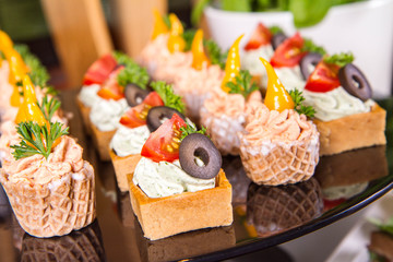 Starters -  canapes and other snacks