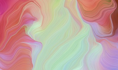 curved contemporary lines waves with silver, indian red and sienna colors. modern illustration can be used for canvas, poster, graphic or wallpaper