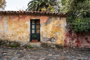Fototapeta na wymiar The historical neighborhood at Colonia del Sacramento, Uruguay