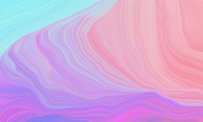 curved lines abstract wallpaper background with plum, orchid and baby blue colors. artwork illustration can be used for canvas, poster, graphic or wallpaper