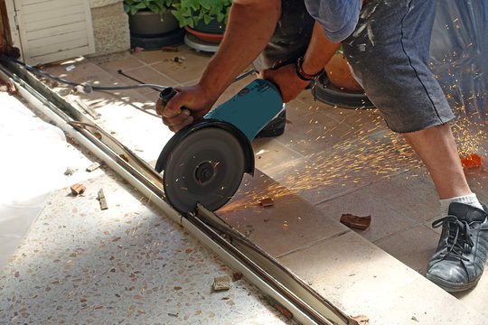ouvrier au travail