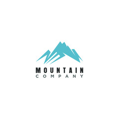Outdoor logo of mountain and adventure