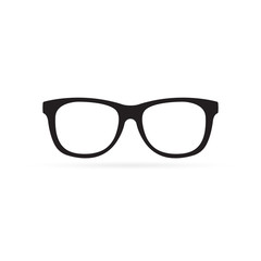 Glasses icon for eyes protection and reading. Vector illustration. 