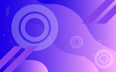 gradient geometric shapes background