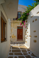 Paros - Kykladen - Parikia - Häuserfassade