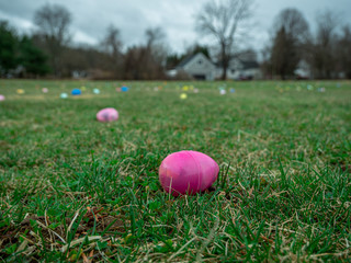 Easter Egg Hunting without children