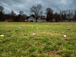 Easter Egg Hunting without children