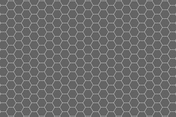 Light Gray Hexagonal Tile Pattern (Large, Light)