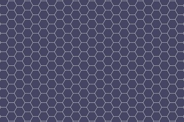 Blue Hexagonal Tile Pattern (Large, Light)
