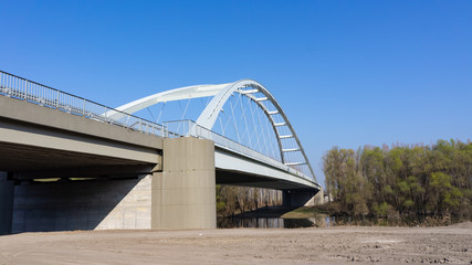 The new bridge of Gyor is the Klatsmányi bridge