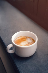 Coffe Cup on Stone Board