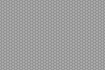 Light Gray Hexagonal Tile Pattern (Small, Dark)