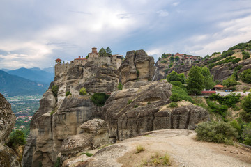 Fototapeta na wymiar Mountains near Trikala