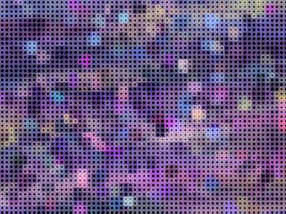 illustration graphic design color dot pattern abstract background,plaid pattern with rough paper texture abstract background ,LED light color dot style graphic