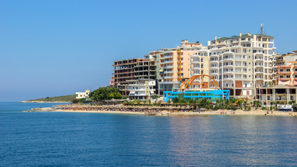 Saranda, Albania - Approaching Saranda by Sea