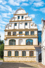 Cathedral School (Domschule) view from Kerstingstraße Güstrow Mecklenburg Western Pomerania Germany