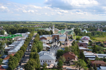 Temples and monasteries of Suzdal