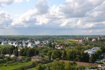 Temples and monasteries of Suzdal