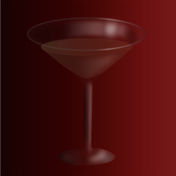 Red Alcoholic Beverage