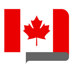 Flag horizontal shape, pointer for world map