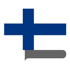 Naklejka premium Flag horizontal shape, pointer for world map