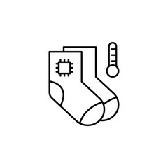 Gadget, socks icon. Element of gadget icon