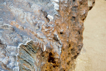 Hoba meteorite in Namibia, the largest known meteorite on earth