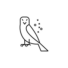 Bird history cultures icon. Element of history icon