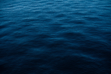 Deep blue waters