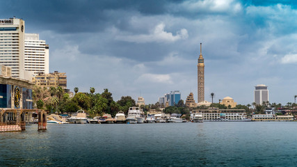 Obraz na płótnie Canvas Cairo Skyline