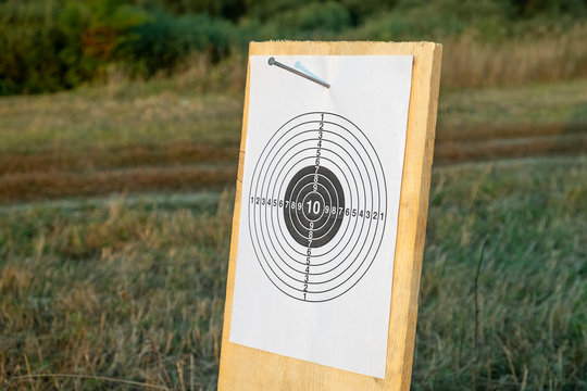 target for shooting outdoors