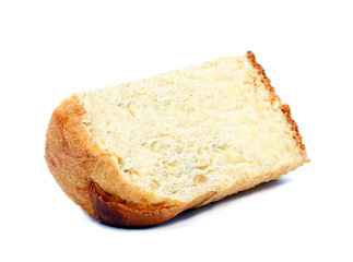 panettone, typical Brazilian sweet bread served as a dessert for Christmas and New Year celebrations. Mockup panettone for advertising use, isolated white background.