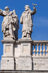 Obraz premium Basilica di San Giovanni in Laterano in city of Rome, Italy