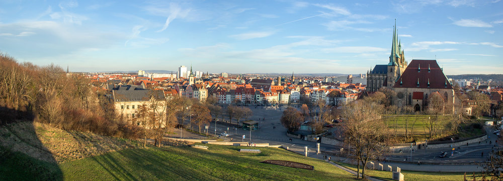 Panorama Erfurt
