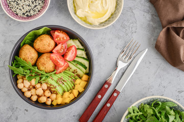 Vegetarian buddha bowl
