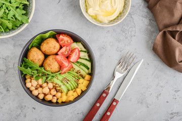 Vegetarian buddha bowl