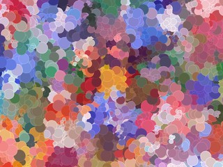 beautiful color dot fizzy bubble style pattern abstract background